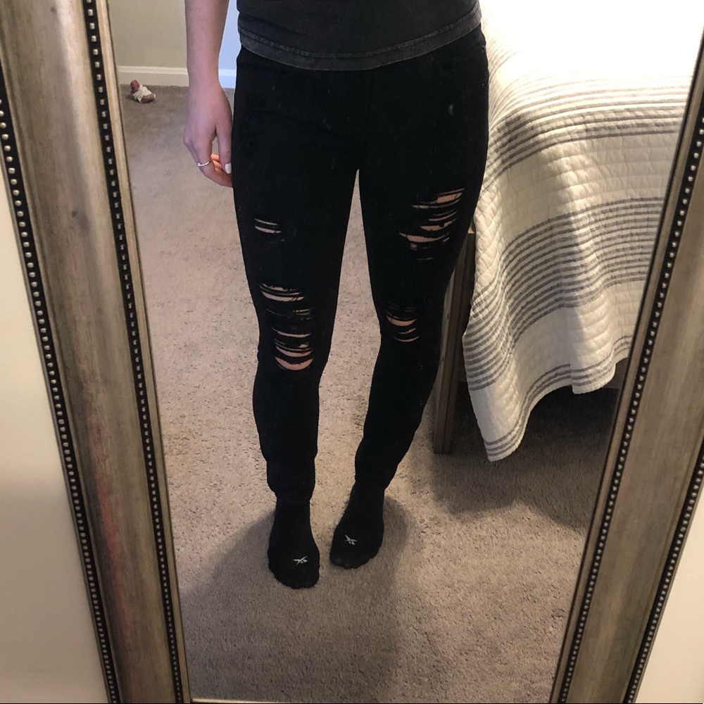 Express mid rise jegging size 2 short